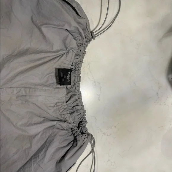 Zumiez Gray Wide Leg Pants - Picture 2 of 3